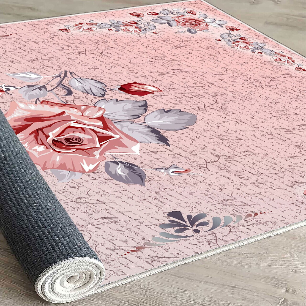 Covor, Els1849, 80x120 cm, Catifea, Multicolor — imaginea 3