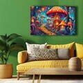 Tablou decorativ, 4570softc-003, Lemn, Multicolor