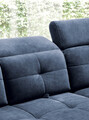 Coltar extensibil dreapta 5 locuri ELTAP, RT-40AU, Inferne, 297x210x107 cm, lemn/poliester, albastru