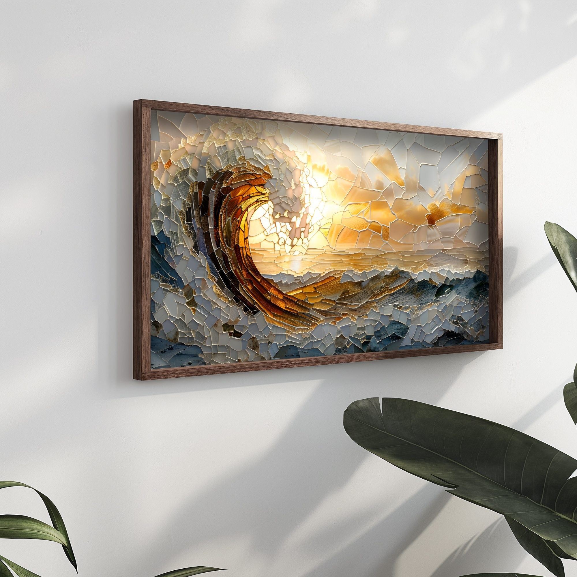 Tablou decorativ, AI090, Cadru: 100% MOLID, Multicolor