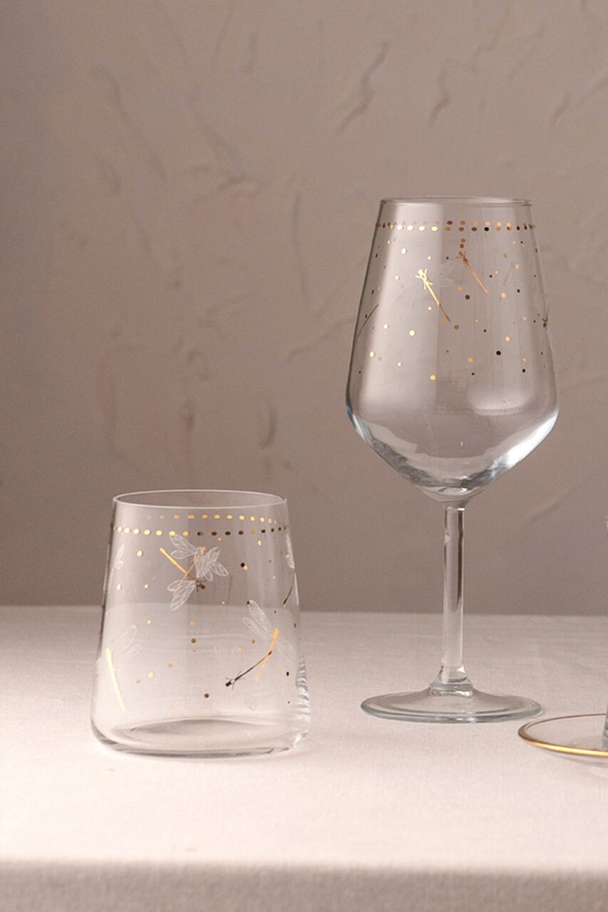 Set de sticlă (4 bucăți), L'essentiel Maison, 127RKL1127, Transparent - view 3
