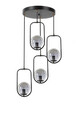Lustra, Stala, 846STL2883, Metal, Negru