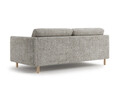 Canapea 3 locuri, Eden, Micadoni, 173x92x90 cm, tesatura structurata, bej melange