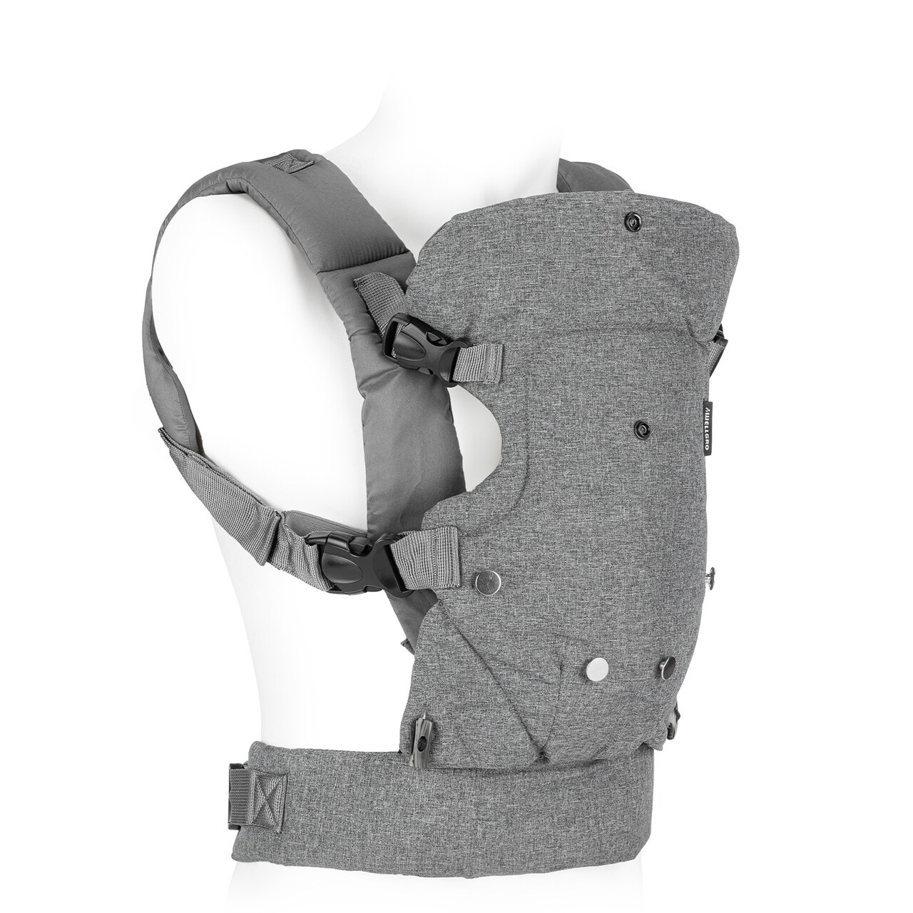 Carucior copii, Wallxpert, Comfy, Poliester, Gri - view 3