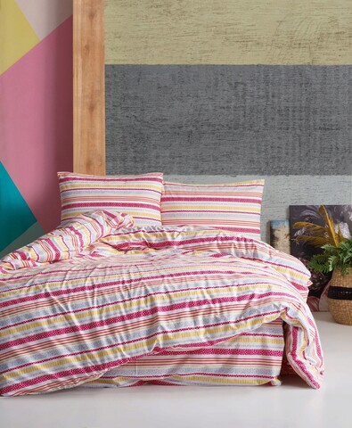 Lenjerie de pat dubla, İva, enlora home, bumbac ranforce