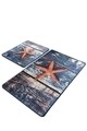 Set 2 covorase de baie Stella Marina, Chilai, 50x60 cm/60x100 cm, multicolor