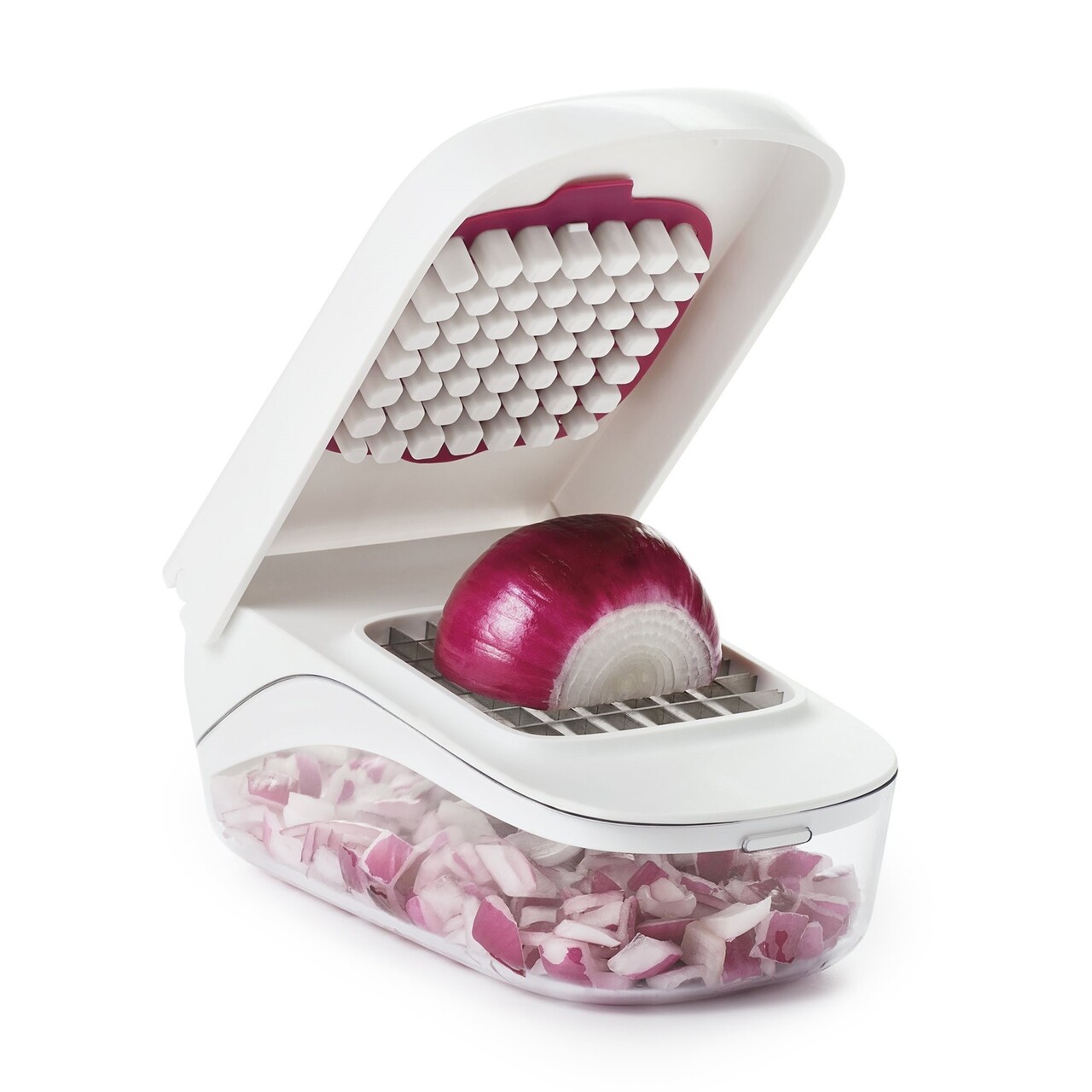 Dispozitiv de tocat legume, 10 x 21,6 x 13,2 cm, "Good Grips" - OXO - imagine 2