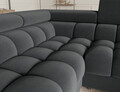 Coltar extensibil stanga 3 locuri ELTAP, LT-06SO, Fectory, 346x205x93 cm, lemn/poliester, gri inchis
