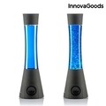 Lampa de lava cu difuzor Bluetooth si microfon InnovaGoods 30W, 12x40 cm
