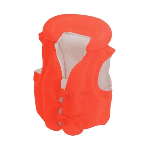 Vesta gonflabila Deluxe, Intex, 50×47 cm, polipropilena, portocaliu Intex
