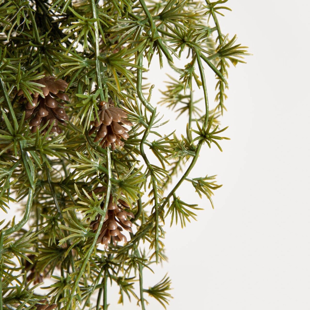 Brad artificial Larix, Homla, 50 cm, plastic, verde/bej - 1 | YEO