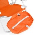 Set scaun cu parasolar si geanta frigorifica pentru copii, Kids Beach,  L.37 l.28 H.45, portocaliu