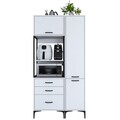 Dulap multifunctional, Rani, JE143, Alb