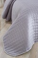 Set cuvertura de pat dubla 3 piese, Dublin - Grey, Dowry World, Bumbac