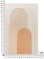 Tablou, Mauro Ferretti, Shine - A, 80 x 3 x 120 cm, lemn de pin/panza, multicolor