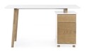Birou Montreal, Bizzotto, 140 x 60 x 76 cm, lemn de pin/MDF