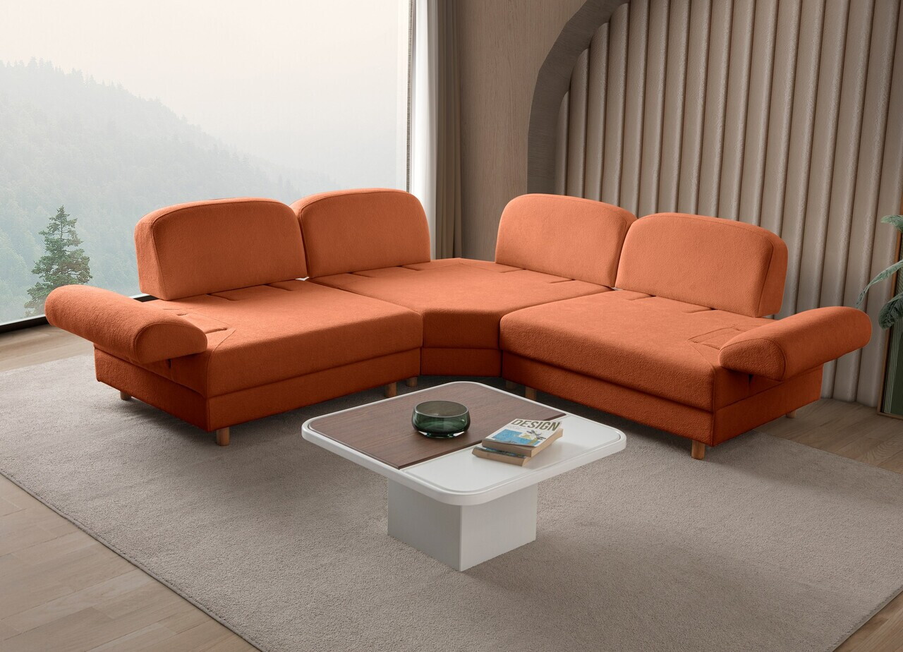 Coltar, Atelier del Sofa, 752EST1432, Portocaliu — imaginea 3