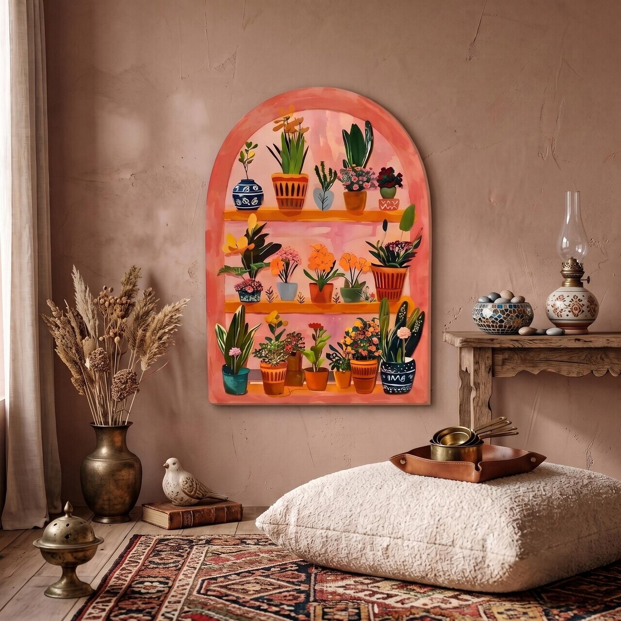 Tablou decorativ, ART3DCNCMDL5, Imprimare digitala, Multicolor — imaginea 2