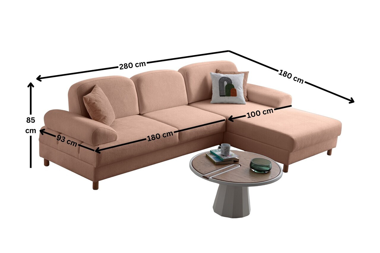 Coltar, Atelier del Sofa, 752EST1425, Roz prafuit — imaginea 9