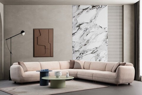 Coltar, Atelier del Sofa, 560ARE5261, Cadru: LEMN/PAL, Crem