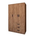 Dulap pentru haine, Miwood, Easy 1600-56, Maro