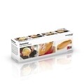 Strecuratoare detasabila pentru paste InnovaGoods, 22 x 6 x 8 cm, silicon, portocaliu