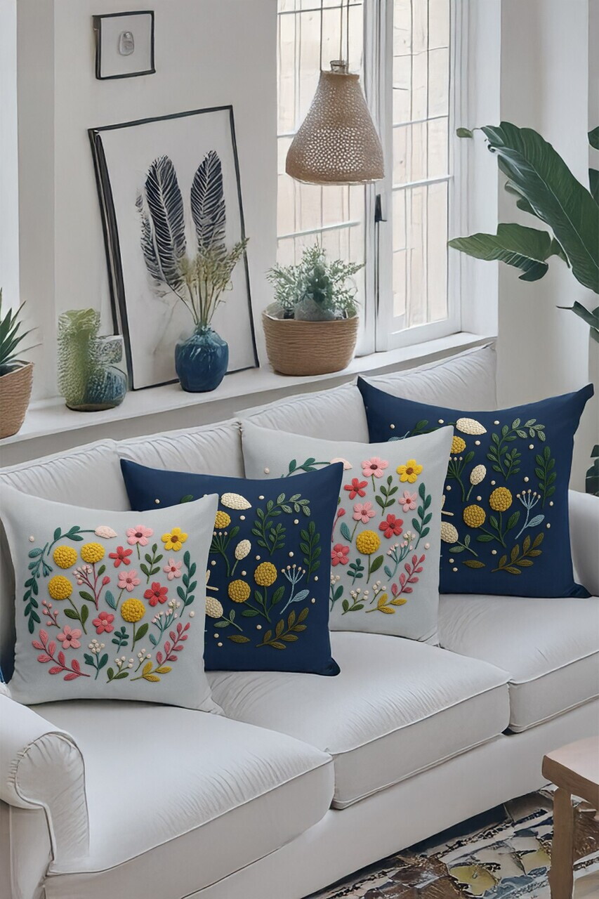 Set fete de perna, Artpnchset4-71, Poliester, Multicolor — imaginea 2
