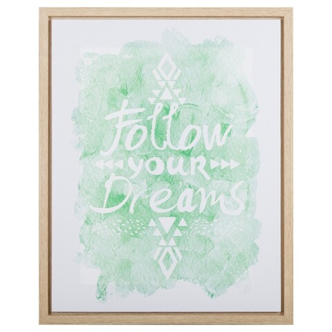 Tablou decorativ Dreams, Creaciones Meng, 40x50 cm, canvas/MDF