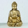 Decoratiune Buddha Jarven V2, Boltze, 20x17x30 cm polirasina