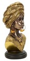 Figurina /sculptura decorativa  Nairobi, Mauro Ferretti, 21x16x38 cm, polirasina, multicolor