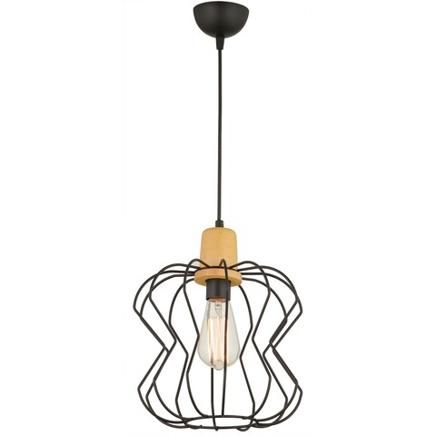 Lustra yok, 63217, squid lighting, 60w, negru