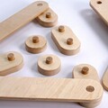 Placă de echilibru pentru copii, Rosewood, BLTYZ-AKTV016, Stejar