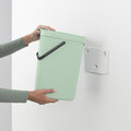Cos de gunoi, Brabantia, Sort&Go, 12 L, 24.9x20x35.1 cm, polipropilena, verde jad