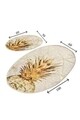 Set 2 covorase de baie Gold Pine, Chilai, 50x60 cm/60x100 cm, multicolor