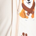 Lenjerie de pat King Size, Corgi, Homla, 3 piese, 200x220 cm, microfibra din poliester, multicolor