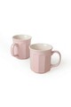 Set cani, Keramika, 275KRM1978, Ceramica , Nu absoarbe apa, Roz