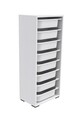 Dulap multifunctional, Estella, Cara 8N, Alb