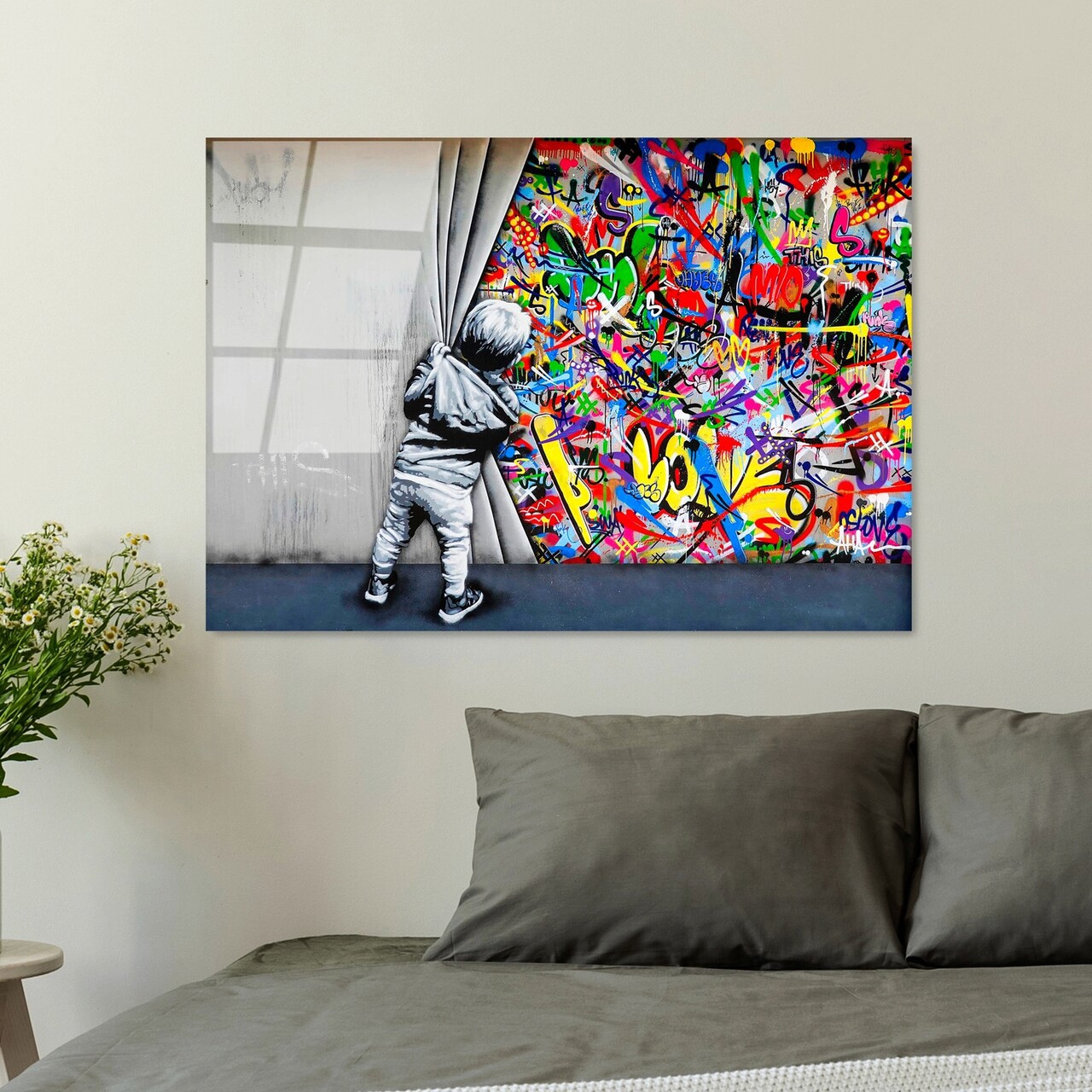 Tablou decorativ, UV-782 70 x 100, 70 x 100 cm, Multicolor - view 3