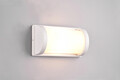 Aplica de perete pentru exterior Puelo, RL, 14.5x10x26.5 cm, 10W, 1x E27, aluminiu/plastic, alb mat