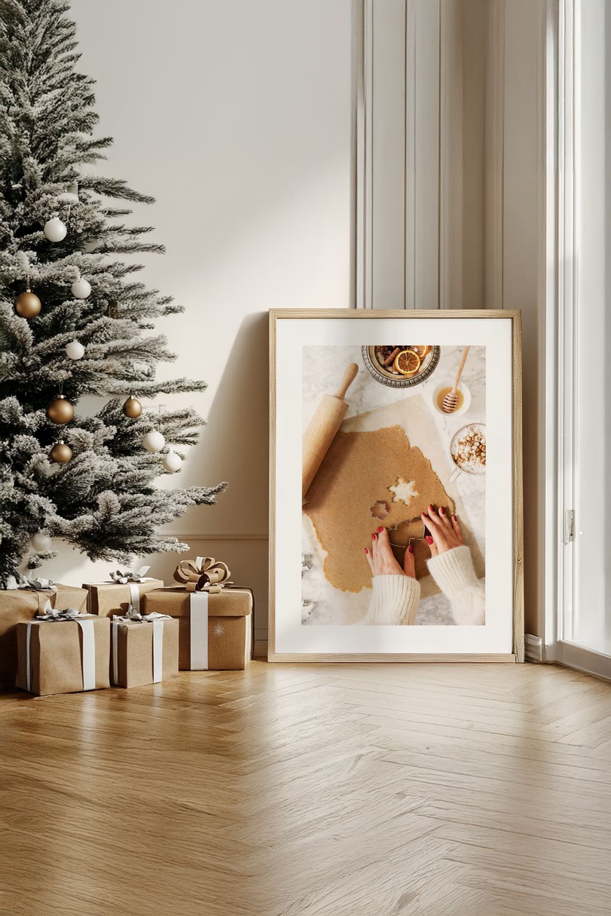 Tablou decorativ, Nwyearsngmdl86, MDF, Multicolor