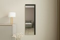 Oglinda decorativa, Siam, Lariya, 40x120x2.2 cm, MDF , Alb/Negru