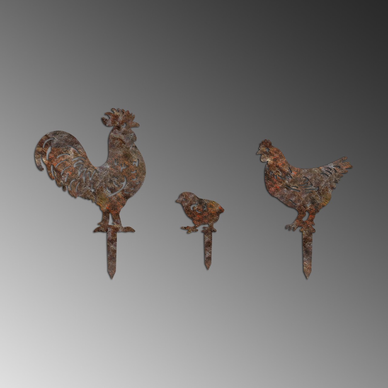 Obiect decorativ de grădină, Fam 11, Maro antichizat - imagine 5