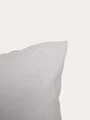 Lenjerie de pat King Size, Maisy, Homla, 200x220 cm, 3 piese, microfibra din poliester, gri deschis