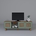 Comoda TV, Miwood, Bohemian 1600-142, Verde
