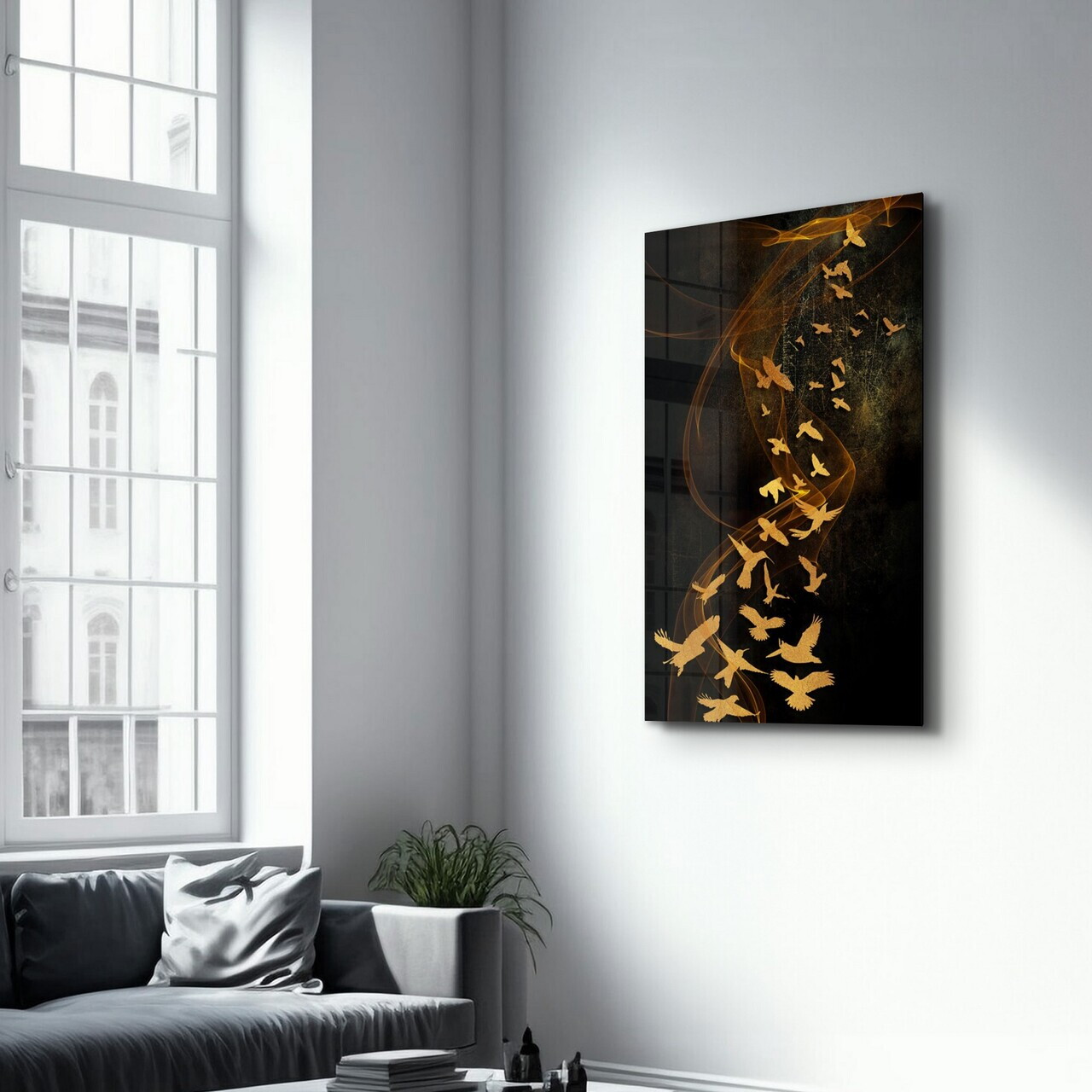Tablou decorativ, CAM-1094, Dimensiune: 35 x 55 cm, Multicolor — imaginea 4