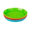 Set 5 farfurii, Casa Plastor, Vigo, 19 cm Ø, plastic, multicolor