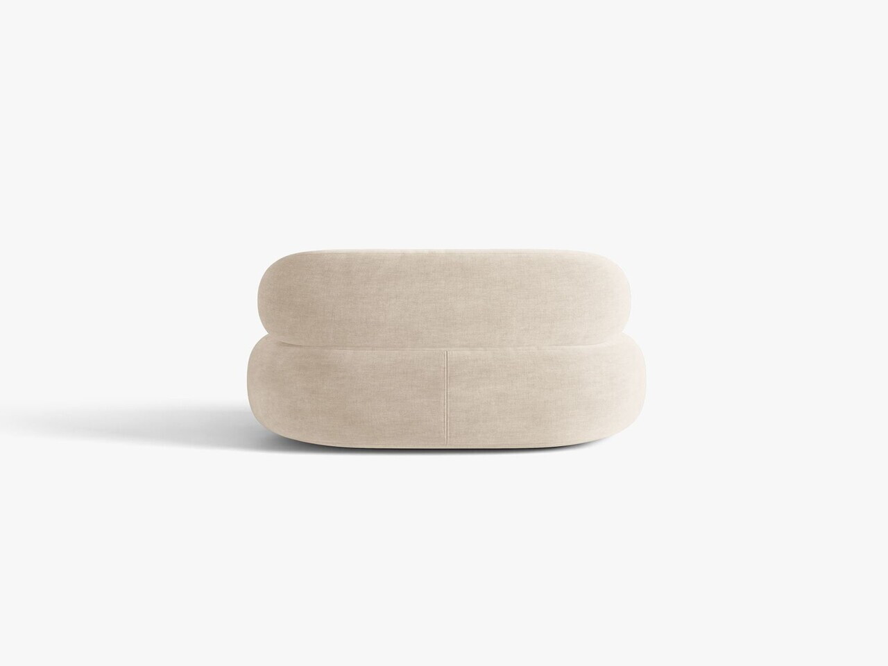 Fotoliu rotativ, Aura, Micadoni Home, 84x91x73 cm, tesatura Chenille, bej deschis — imaginea 9