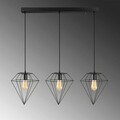 Lustra, Opviq, 892OPV1622, Metal, Negru