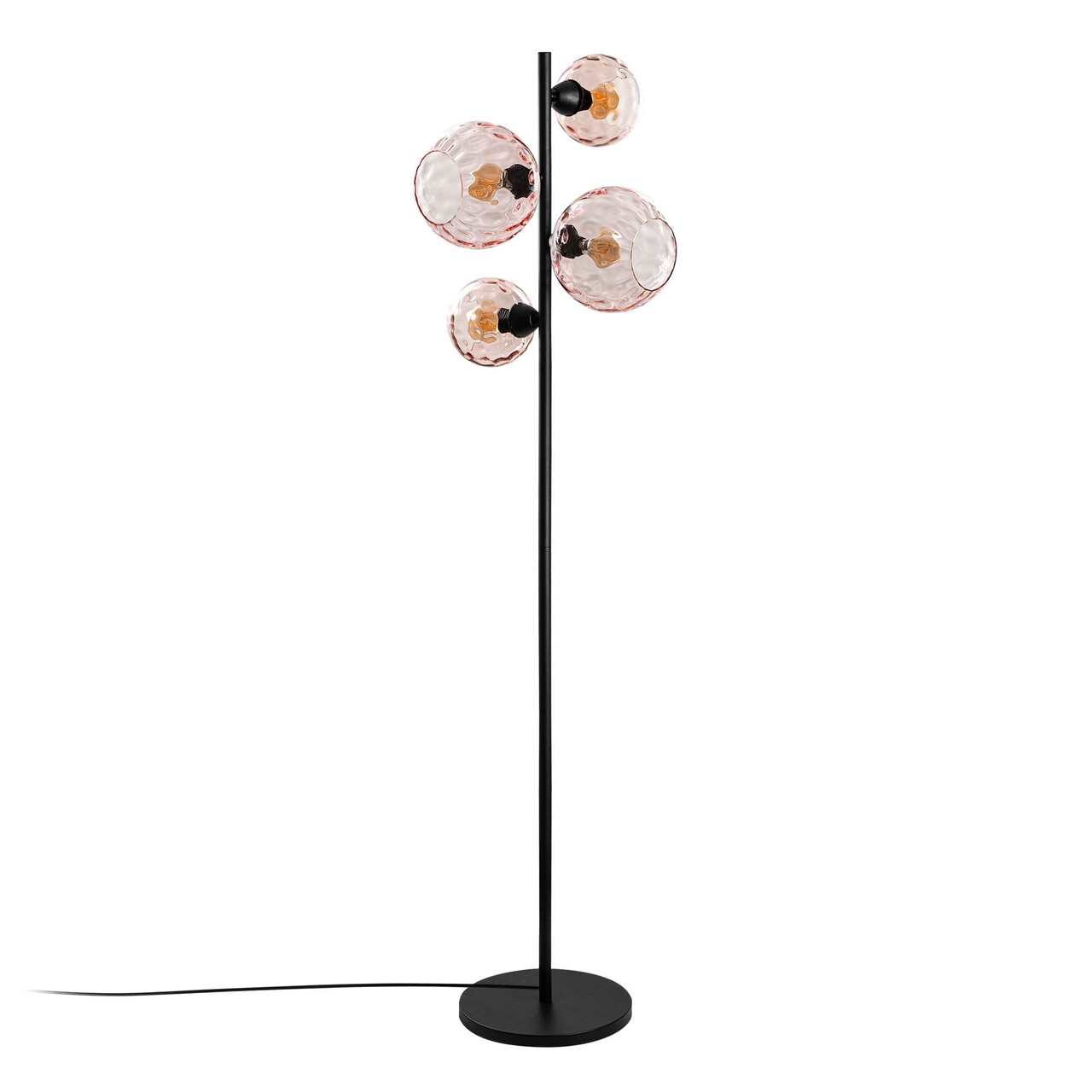 Lampadar, L'essentiel Maison, 521SHN3654, Roz/Negru - view 4