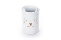 Suport pentru pensule cosmetice, Cute Cat, Tri-Coastal Design, ceramica